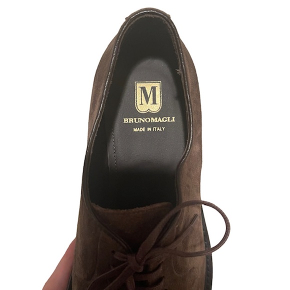 Bruno Magli Mens Suede Tie Oxford Ozzy, BRAND NEW main image 5